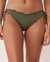 LA VIE EN ROSE AQUA THYME Recycled Fibers Side Tie Bikini Bottom Thyme 70300280 - View1