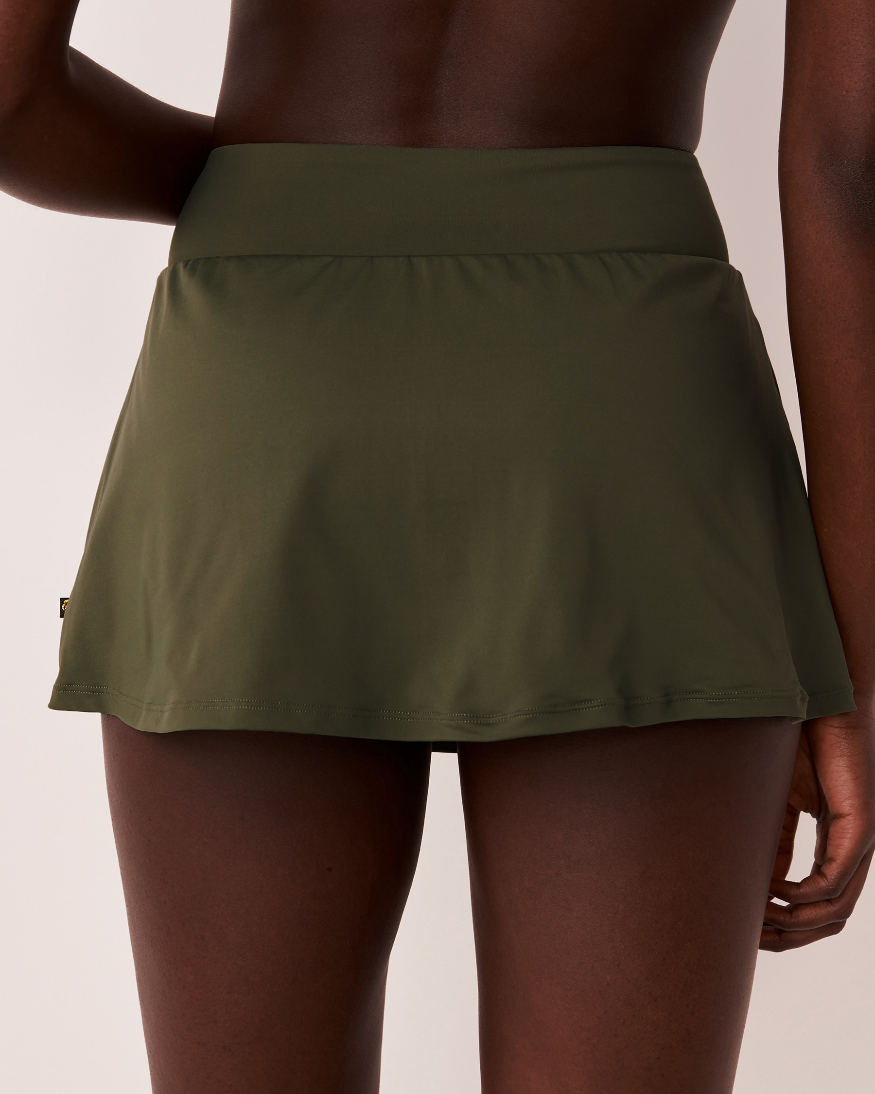 LA VIE EN ROSE AQUA THYME Recycled Fibers Skirt Bikini Bottom Thyme 70300284 - View2