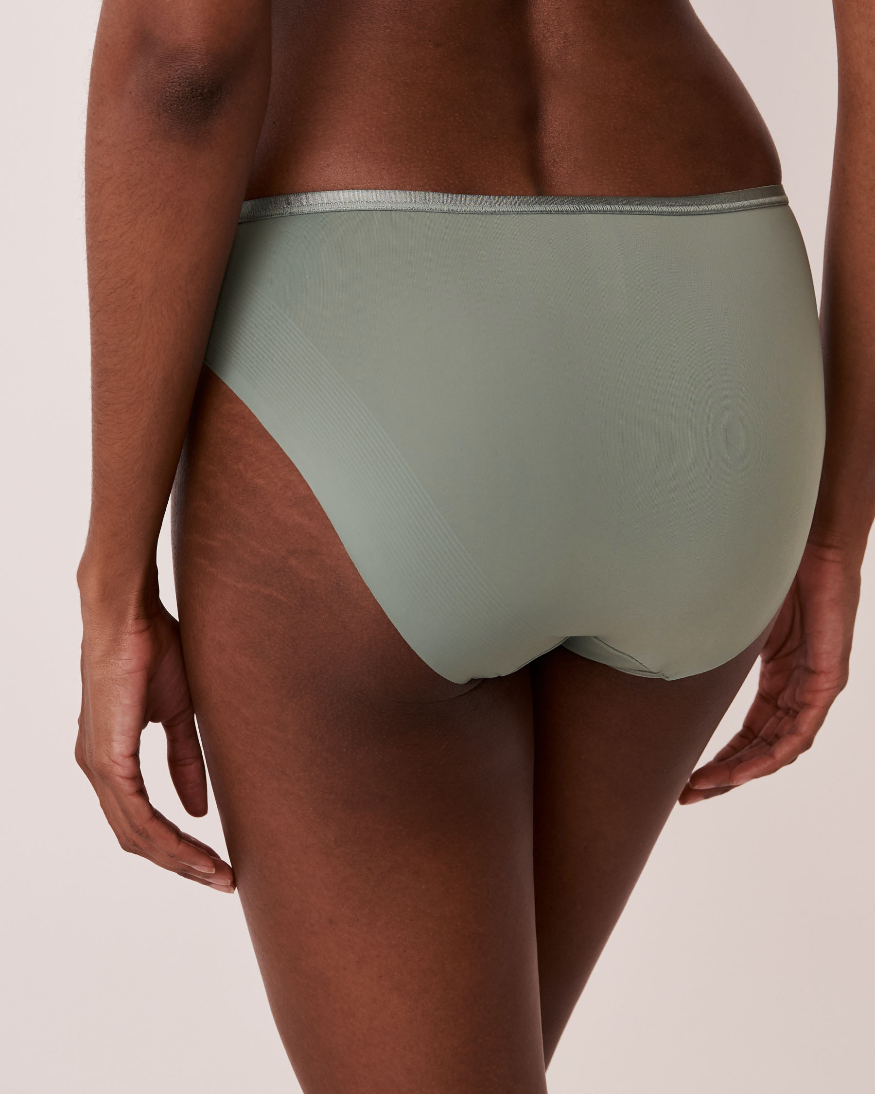 LA VIE EN ROSE Microfiber Sleek Back Bikini Panty Stormy sea 20300148 - View2