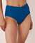 LA VIE EN ROSE AQUA Bas de bikini taille haute croisée BLUE SAPPHIRE Bleu saphir 70300293 - View1