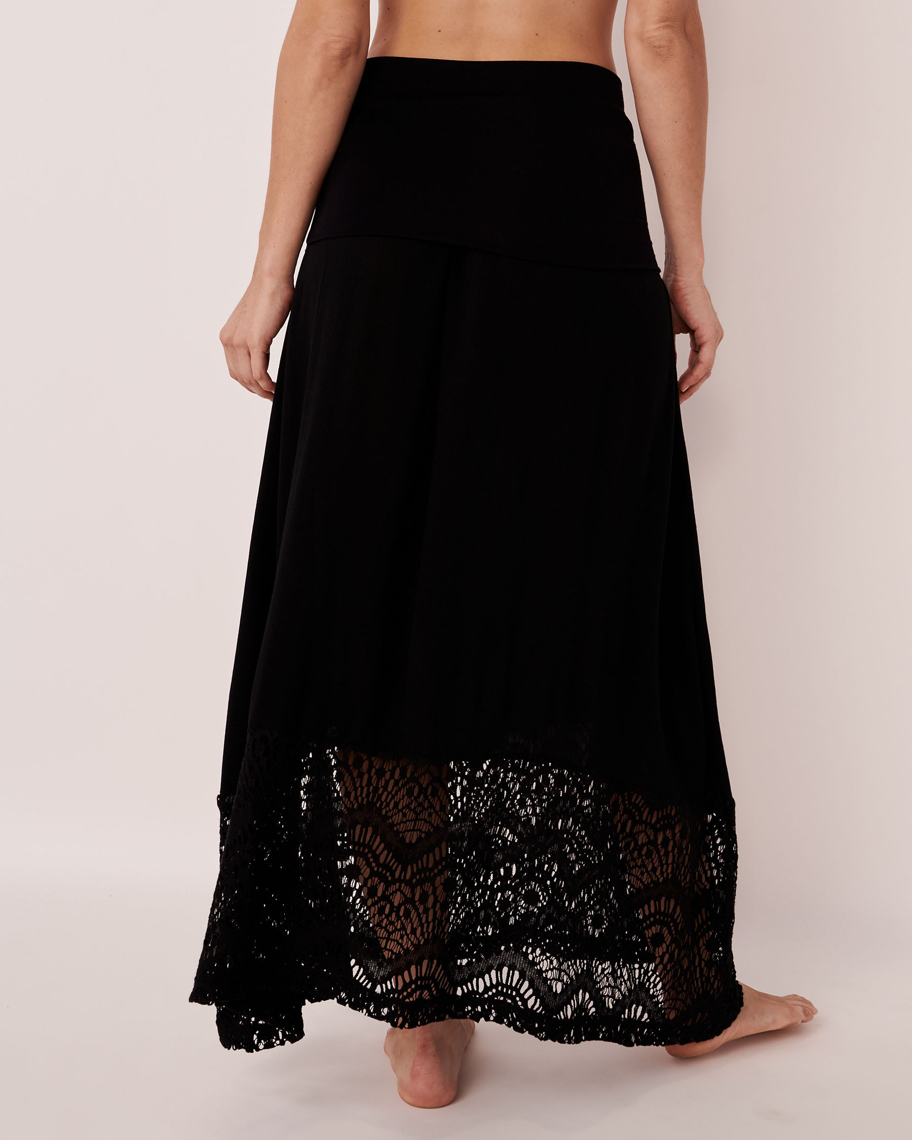 LA VIE EN ROSE AQUA Two-way Skirt-Dress Black 80200017 - View5