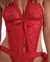 LA VIE EN ROSE Lace Bow Teddy Candy red 60300043 - View1