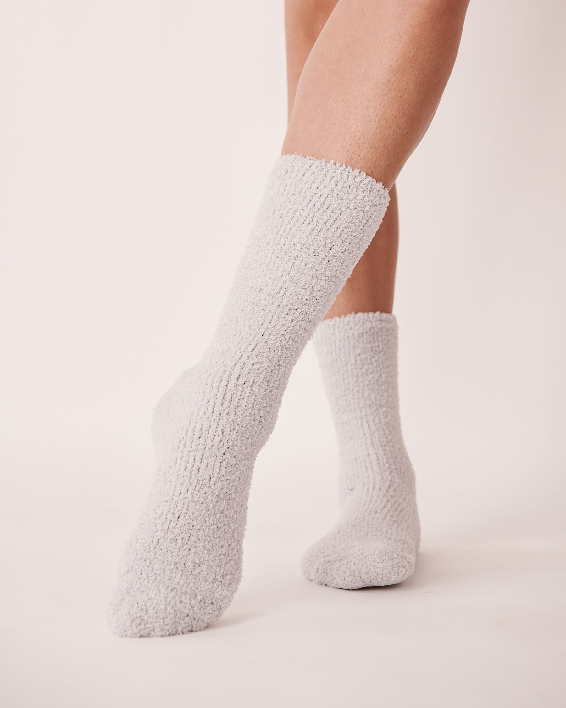 LA VIE EN ROSE 2 Pairs of Recycled Socks Grey 40700233 - View1