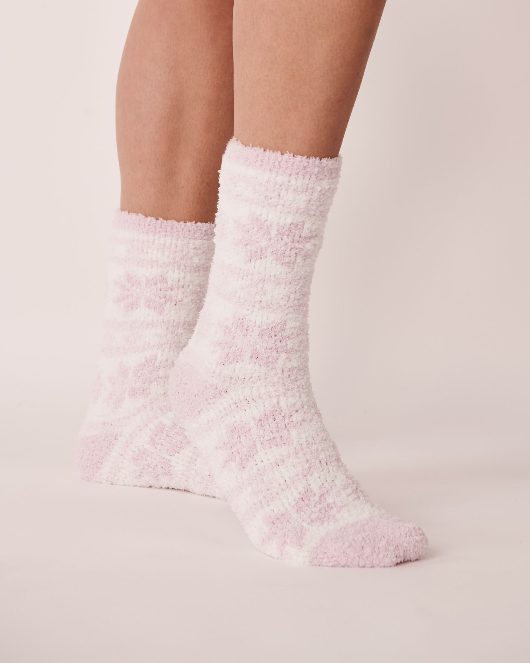 LA VIE EN ROSE 2 Pairs of Recycled Socks Pink 40700233 - View1