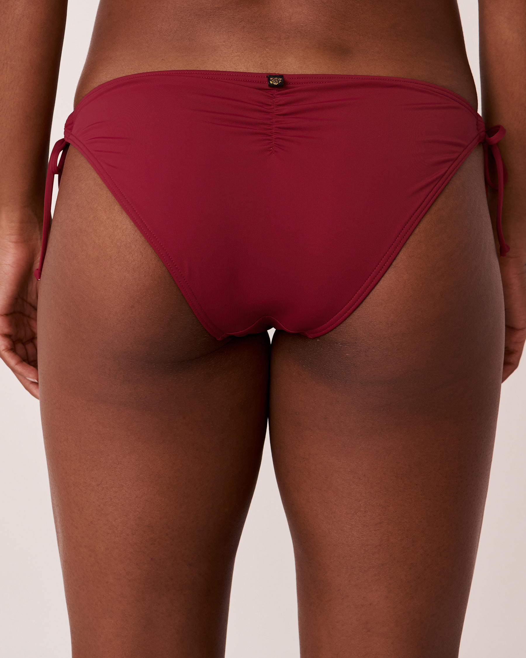 LA VIE EN ROSE AQUA BEET Brazilian Bikini Bottom Beet red 70300320 - View2