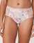 LA VIE EN ROSE Lace Trim Super Soft High Waist Bikini Panty Spring garden 20100126 - View1