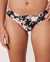 LA VIE EN ROSE Microfiber No-show Thong Panty Dark floral 20200129 - View1