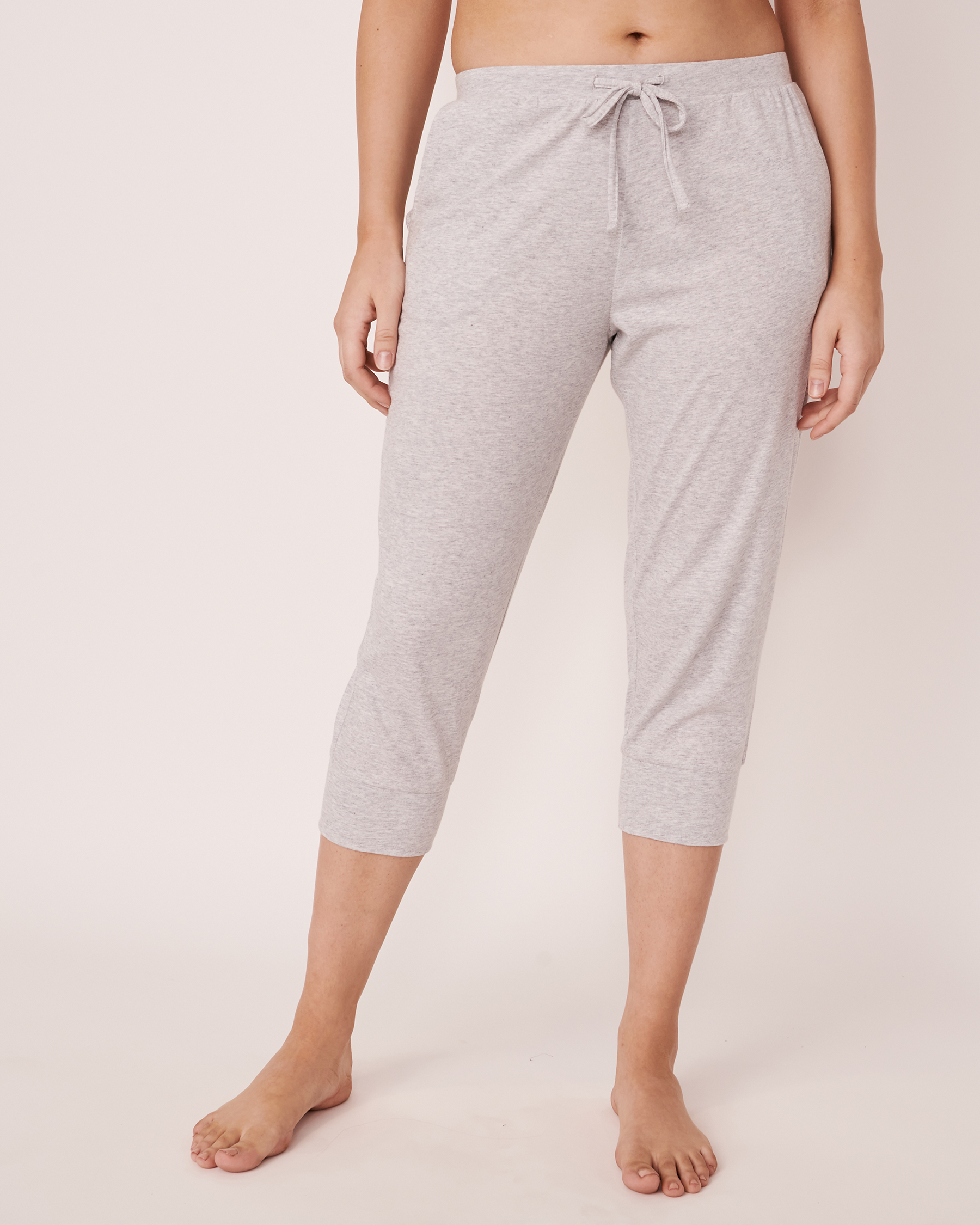 Fitted Capri with Pockets - Comfy grey