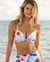 LA VIE EN ROSE AQUA BLISSFUL Push-up Bikini Top Tropical print 70100119 - View1