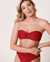 LA VIE EN ROSE AQUA PAPRIKA Bandeau Bikini Top Red paprika 70100141 - View1