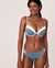 LA VIE EN ROSE AQUA Haut de bikini push-up SHADES Bleu riche 70100154 - View1