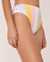 LA VIE EN ROSE AQUA Bas de bikini taille haute en fibres recyclées BREEZY Rayures pastels 70300112 - View1