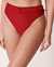 LA VIE EN ROSE AQUA PAPRIKA High Waist Bikini Bottom Red paprika 70300127 - View1