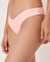 LA VIE EN ROSE AQUA POWDER Recycled Fibers Thong Bikini Bottom Baby pink 70300130 - View1