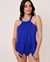 AQUAROSE ESTELLE Draped One-piece Swimsuit Royal blue 70400021 - View1