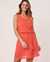 LA VIE EN ROSE AQUA Recycled Fibers Sleeveless Short Dress Coral 80300041 - View1