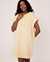 LA VIE EN ROSE Fleece Hooded Dress Apricot 50400019 - View1