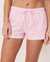 LA VIE EN ROSE Cotton Pyjama Shorts Pink dots 40200223 - View1