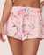 LA VIE EN ROSE Super Soft Pyjama Shorts with Pockets Botanical bird 40200250 - View1
