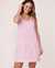 LA VIE EN ROSE Scoop Neck Sleeveless Sleepshirt Pink stripes 40500151 - View1