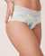 LA VIE EN ROSE Cotton and Lace Band Cheeky Panty Floral and dragonfly 20100150 - View1