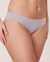 LA VIE EN ROSE Culotte bikini sans coutures Gris 20200147 - View1