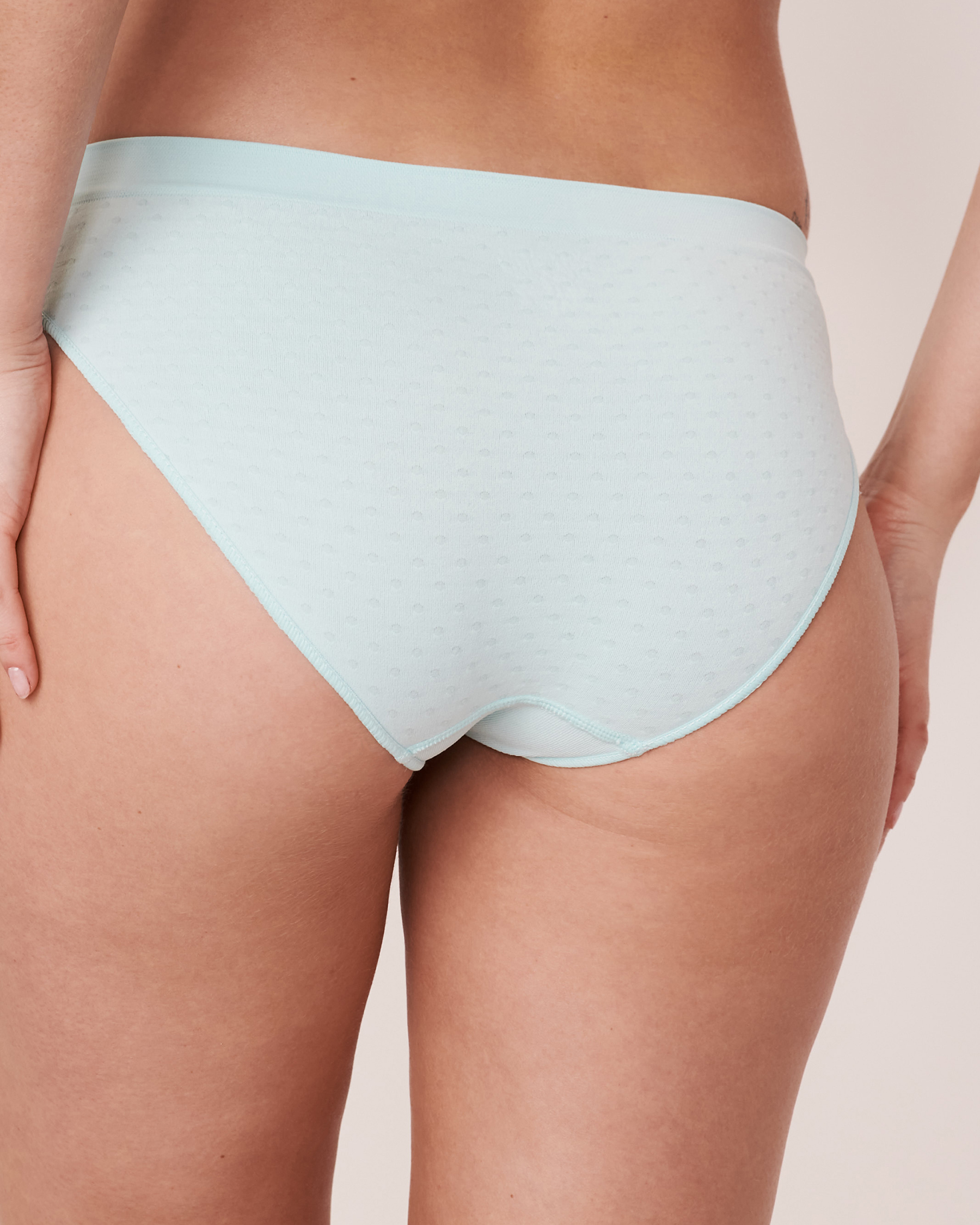 LA VIE EN ROSE Seamless Bikini Panty Clear blue 20200153 - View2