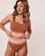 LA VIE EN ROSE AQUA Haut de bikini cami courte NEUTRAL Terre cuite 70100213 - View1