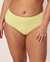 LA VIE EN ROSE AQUA DAIQUIRI GREEN Recycled Fibers Mid Waist Bikini Bottom Lime 70300184 - View1