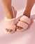 LA VIE EN ROSE Plush Open Slide Slippers Spring pink 40700168 - View1