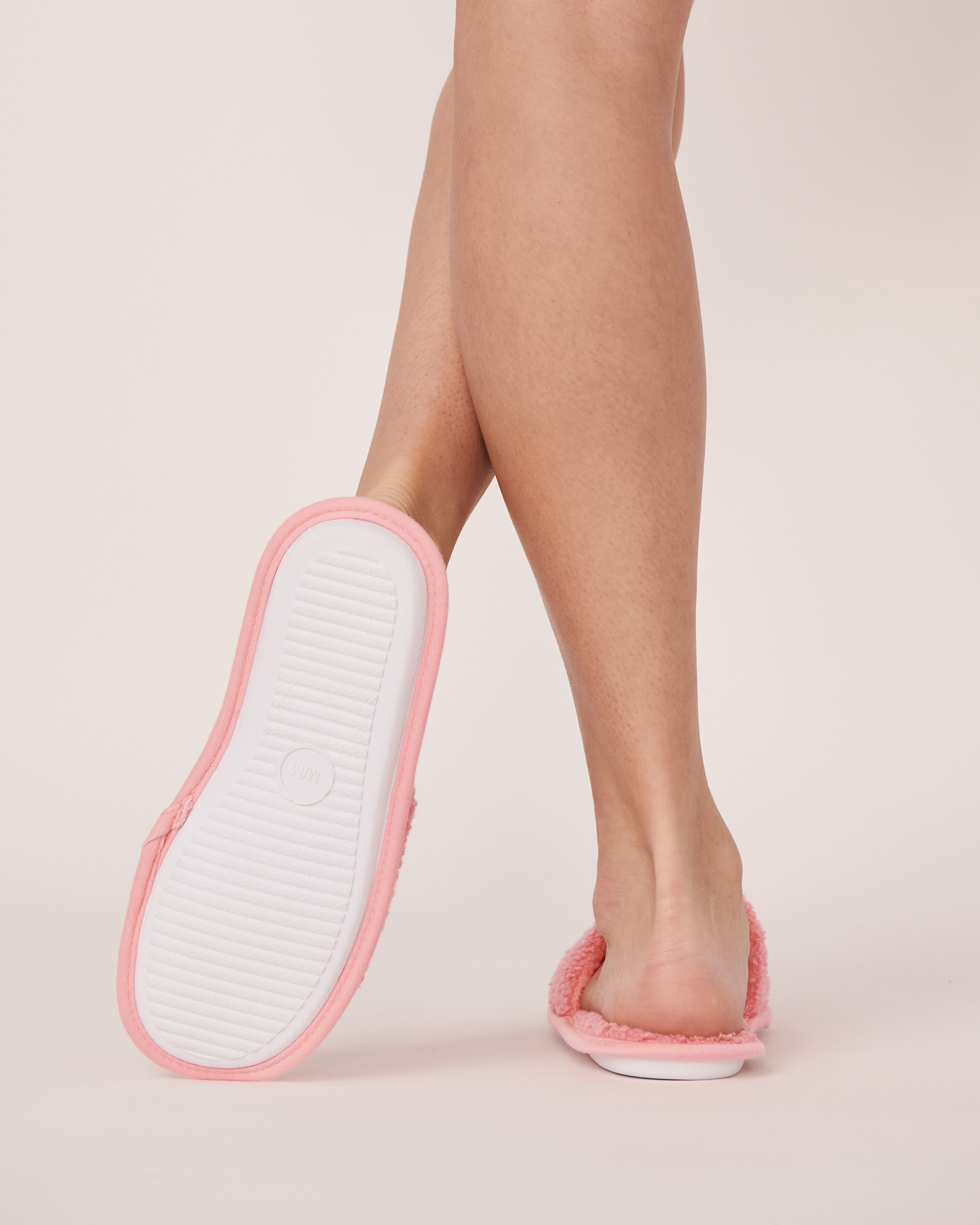 LA VIE EN ROSE Open Slide Slippers Flamingo pink 40700183 - View2