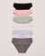 LA VIE EN ROSE 6-Pack Cotton Bikini Panty Multicolor 20100160-6P - View1