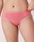 LA VIE EN ROSE Culotte bikini microfibre effet lissant Rose flamingo 20300116 - View1