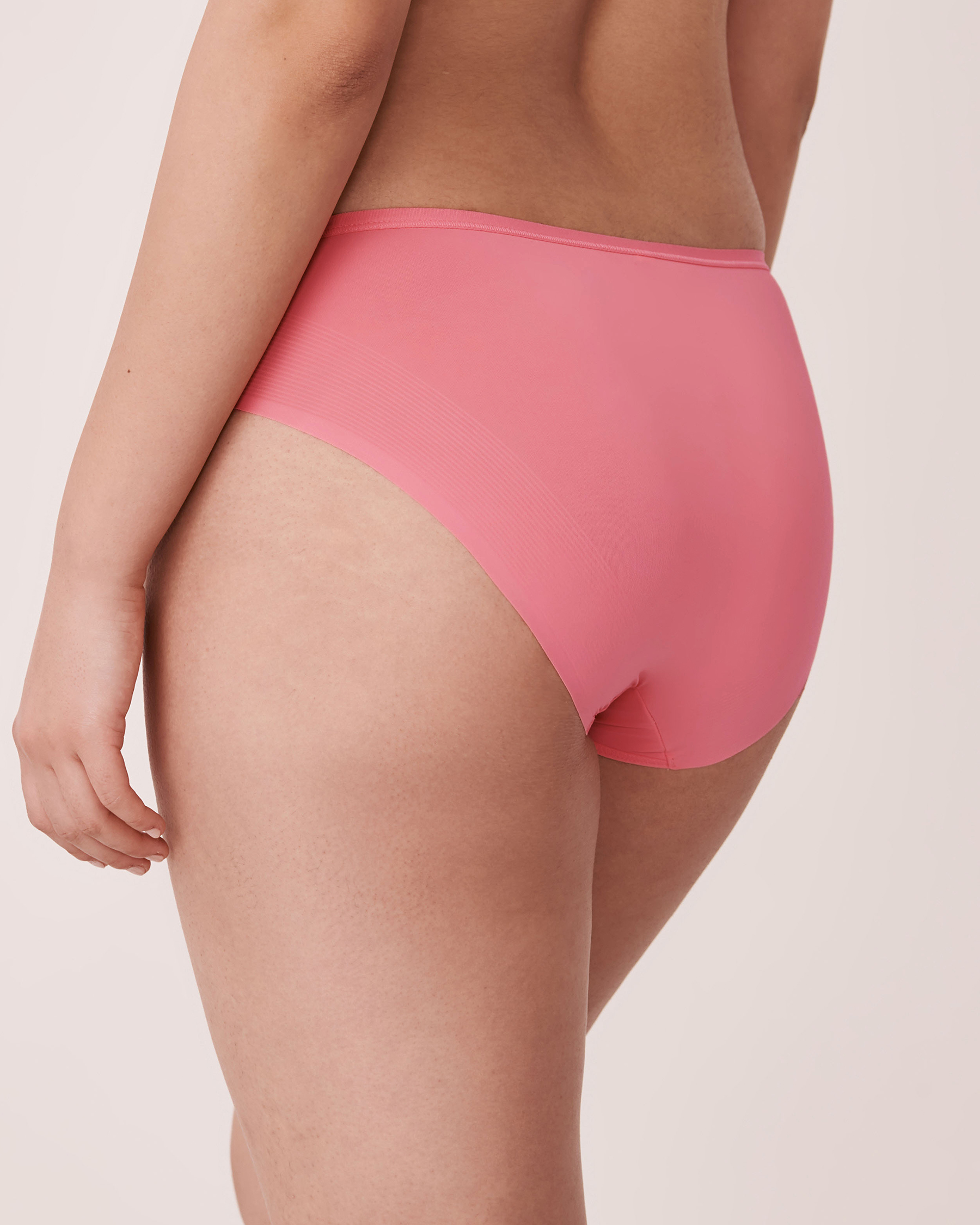 LA VIE EN ROSE Culotte bikini microfibre effet lissant Rose flamingo 20300116 - Voir2