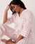 LA VIE EN ROSE 3/4 Sleeve Button-down Shirt Baby pink stripes 40100283 - View1