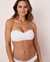 LA VIE EN ROSE AQUA Haut de bikini bandeau en fibres recyclées SOLID Blanc 70100221 - View1