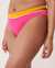 LA VIE EN ROSE AQUA BLOCK PARTY High Leg Bikini Bottom Pink glow 70300240 - View1