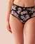 LA VIE EN ROSE Culotte bikini taille haute microfibre effet lissant Forêt enchantée 20300233 - View1