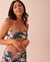 LA VIE EN ROSE AQUA Haut de bikini bandeau BALI Fleurs de Bali 70100512 - View1