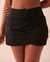 LA VIE EN ROSE AQUA SOLID Skirt Bikini Bottom Black 70300465 - View1