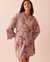 LA VIE EN ROSE Kimono en satin longueur maxi Fleurs d'automne 60600058 - View1