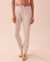 LA VIE EN ROSE Pantalon de pyjama en tricot doux Carreaux violets clairs 40200473 - View1