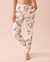 LA VIE EN ROSE Pantalon de pyjama jogger en velours luxueux L'heure du café 40200479 - View1
