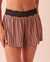LA VIE EN ROSE Soft Jersey Lace Details Shorts Chic stripes 40200482 - View1
