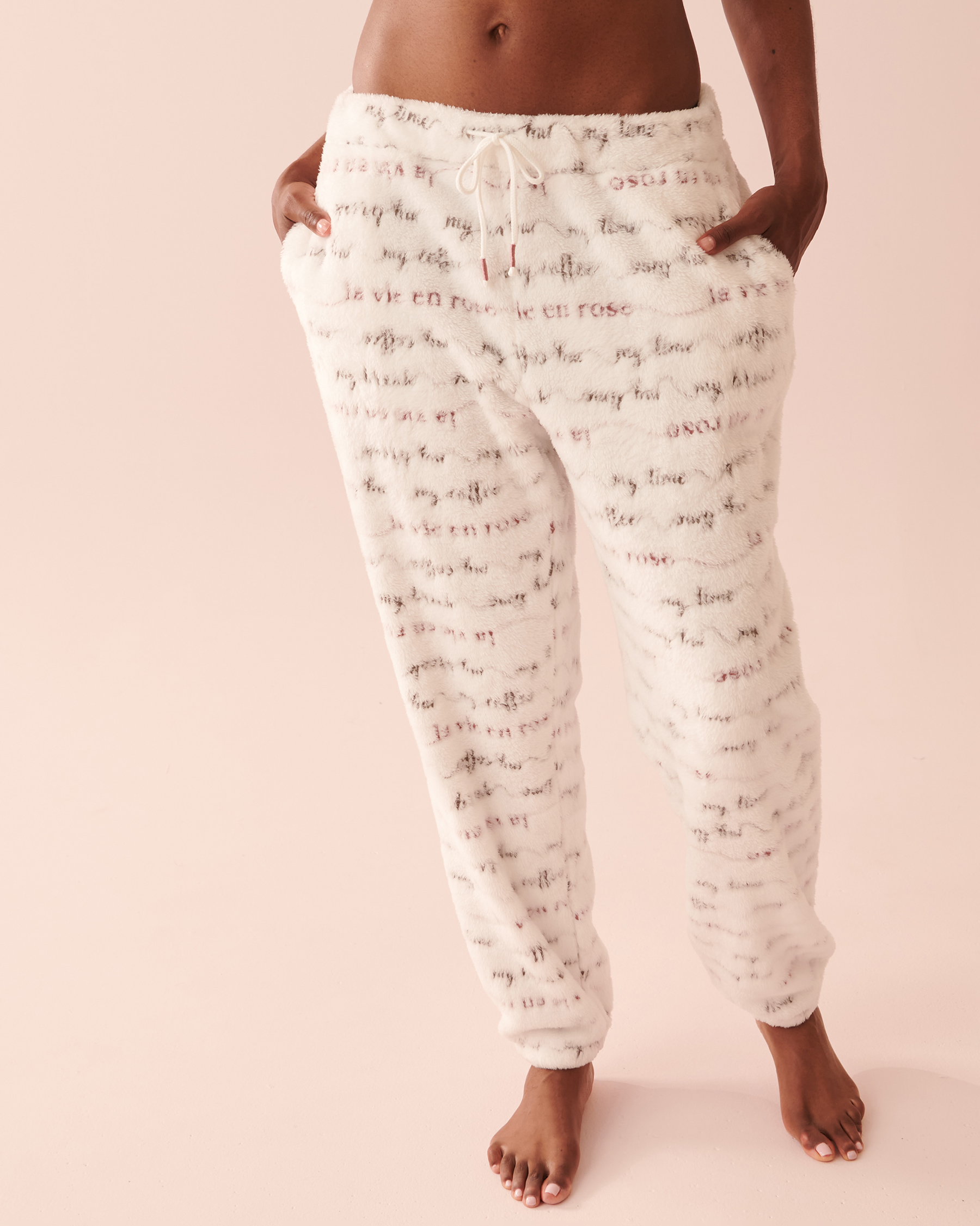 Soft Plush Pajama Pants - ME time | la Vie en Rose