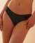 LA VIE EN ROSE Culotte bikini coton et détail de dentelle festonnée Léopard noir et gris 20100357 - View1