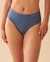 LA VIE EN ROSE Seamless High Waist Bikini Panty Blue horizon 20200394 - View1