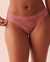 LA VIE EN ROSE Lace Thong Panty Heather pink 20200397 - View1