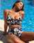 LA VIE EN ROSE AQUA Haut de bikini triangle CALIFORNIA Fleurs californiennes 70100521 - View1