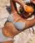 LA VIE EN ROSE AQUA LOS CABOS Triangle Bikini Top Summer daisies 70100524 - View1